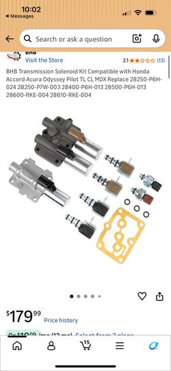 Bhb Transmission Solenoid Kit