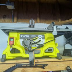 Ryboi corded 8 1/4 inch table saw