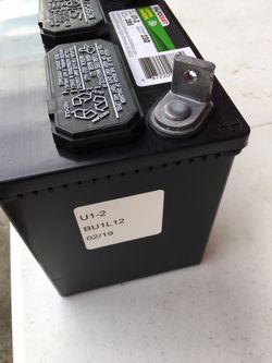 New battery for lawn motor