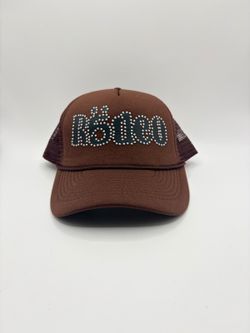 Travis Scott Cactus Jack x Sp5der Days Before Rodeo Brown Trucker Hat NWOT