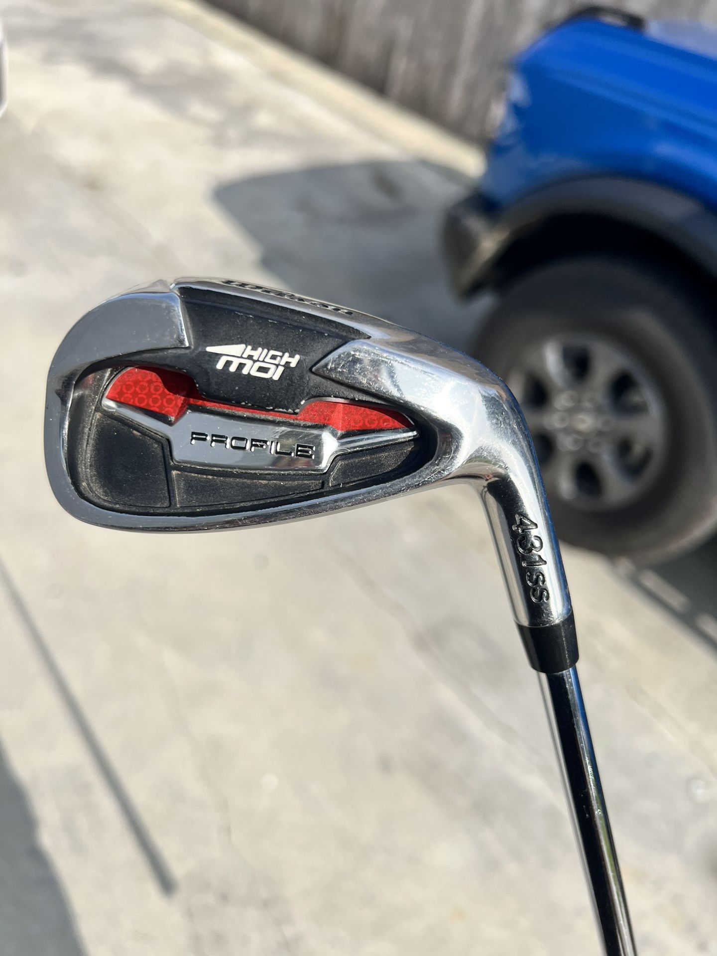 WILSON PROFILE HIGH MOI 7 IRON - MEN'S FLEX STEEL SHAFT