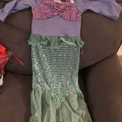 Little mermaid Girls 4-5