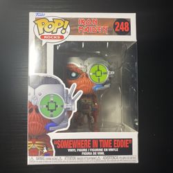 POP Iron [Maiden] Eddie - Somewhere in Time Funko Vinyl Figure 