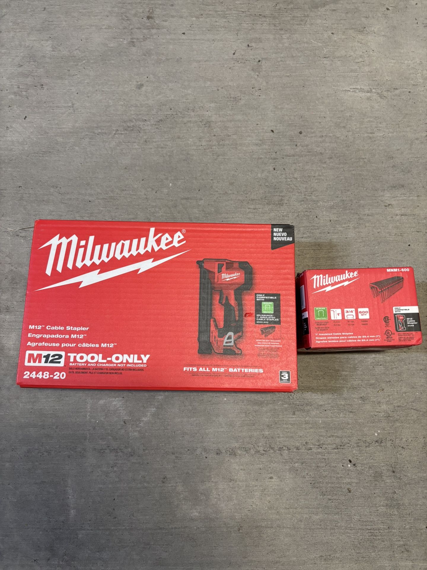 M12 Milwaukee Cable Stapler