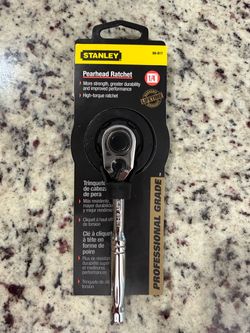 STANLEY 1/4” drive RATCHET NEW
