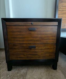 Side Dresser/Night Stand - Hardwood