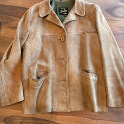 Very Cool Rustic Suede Jacket Men’s Small/med