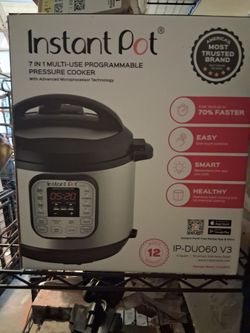 New Instant Pot Duo 6-Qt 7-in-1 Pressure Cooker - Unused in Box