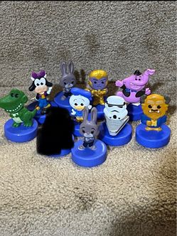 Disney McDonalds 2025 Happy Meal lot of 9 Toy Story, Star Wars, Thanos