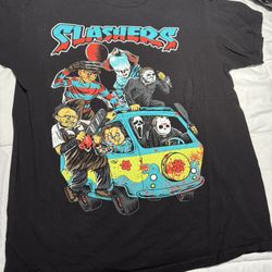 Horror Character T Shirt-Slashers
