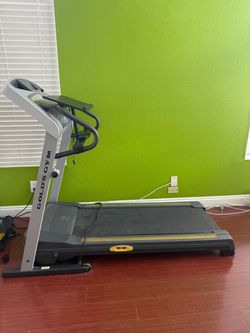Treadmill with desk