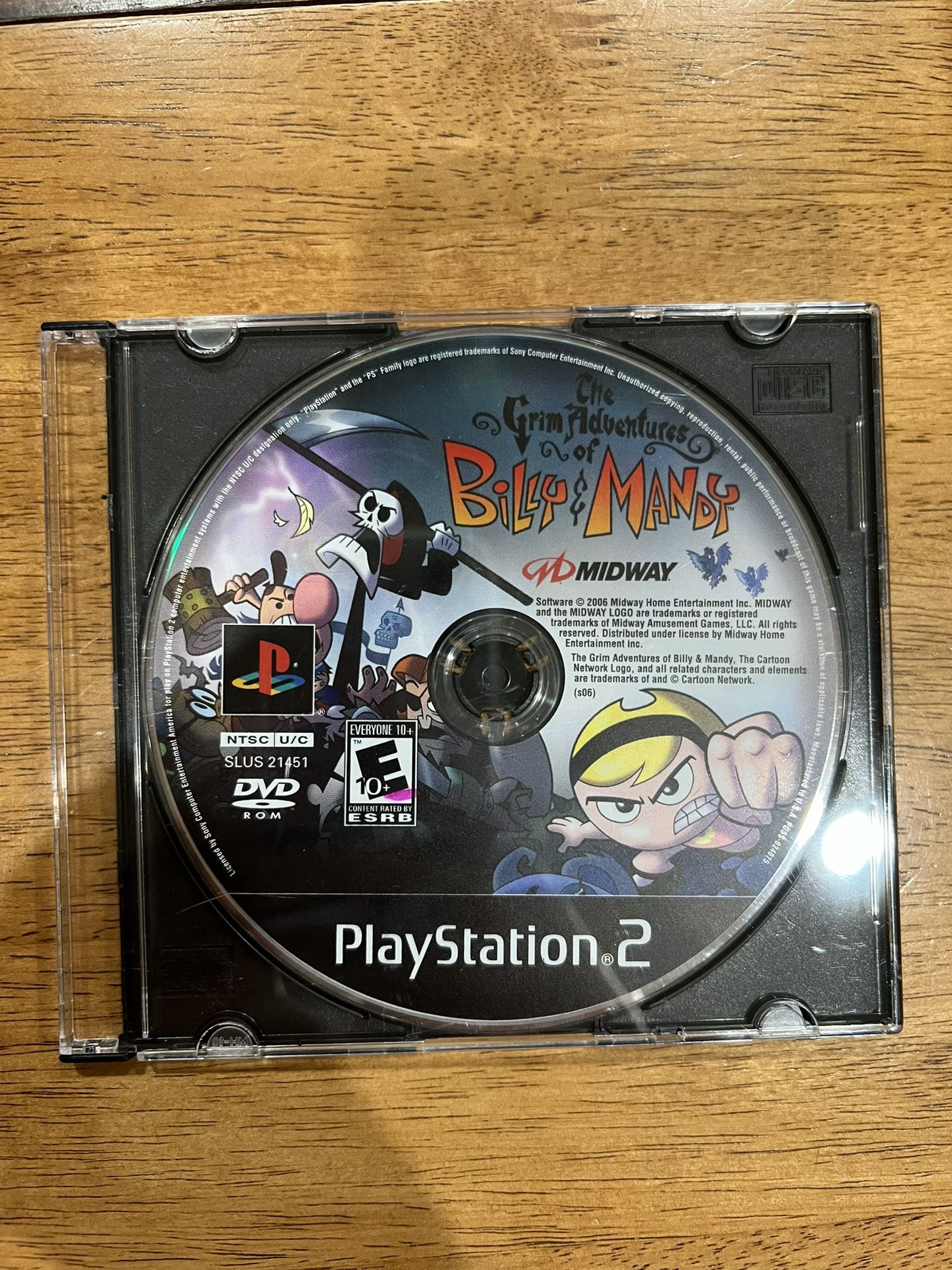 PS2 The Grim Adventures of Billy & Mandy