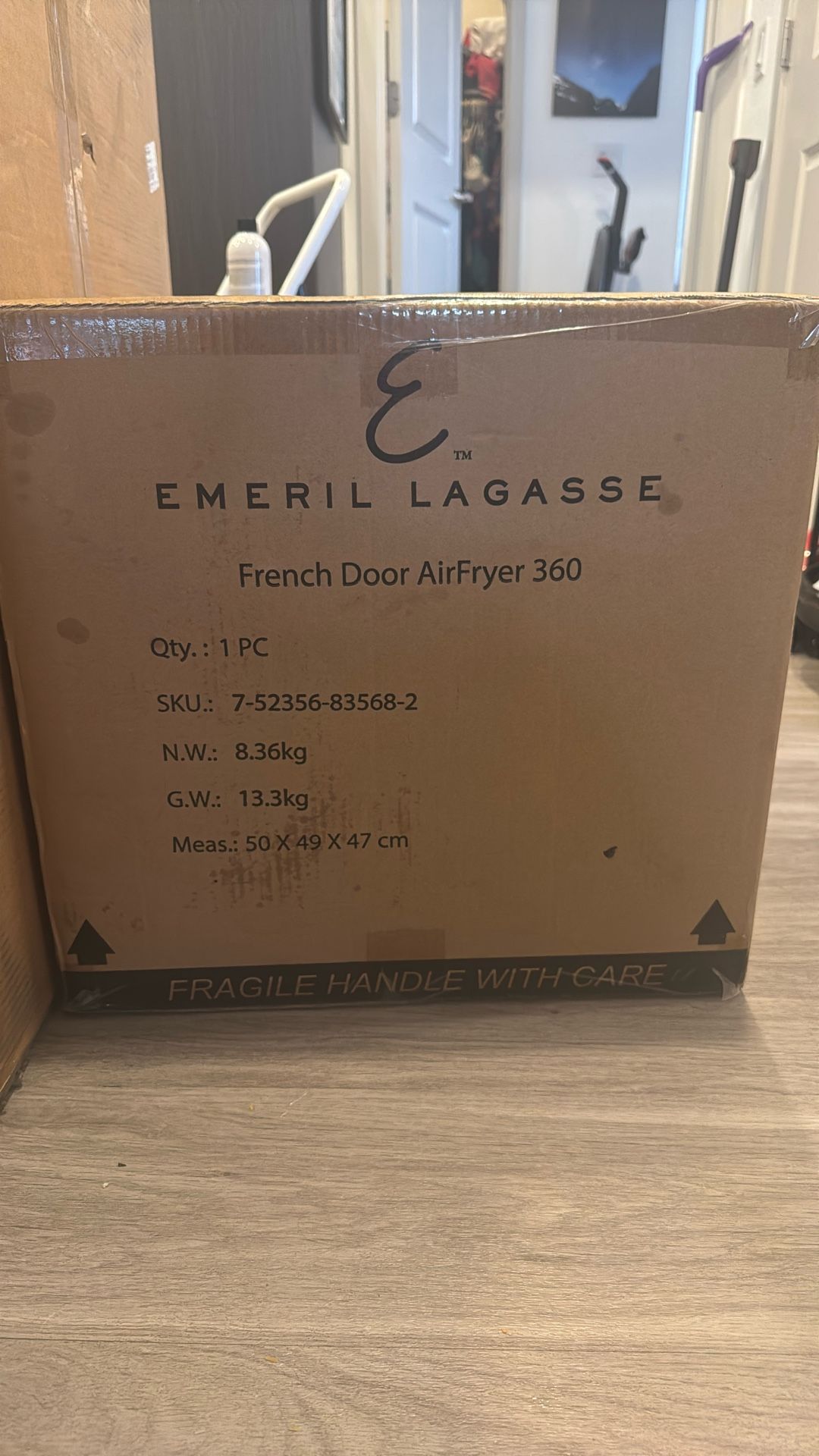 Emerald Lagasse French Door Air Fryer 360