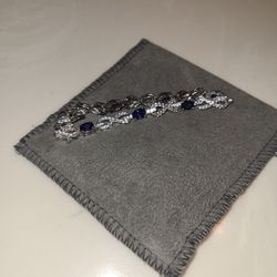 Silver Diamond Bracelet 