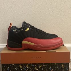 Jordan 12 Superbowl Low - Size 10.5 & 10