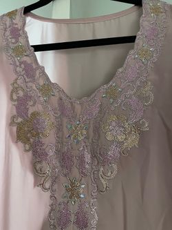 Beautiful baby pink long dress brand new