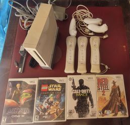 Nintendo Wii Console  complete games works