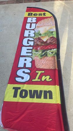 Burger flag/Restaurant Equipment/Restaurant supply