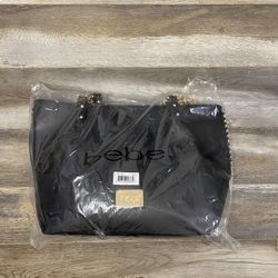 Black Bebe Tote Hand Bag 
