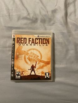 Red faction ps3 game