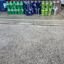 40 Cans Of Soda-wedding leftovers 