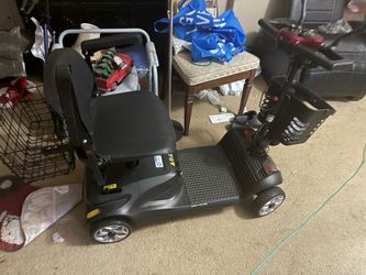 Red Mobility Scooter