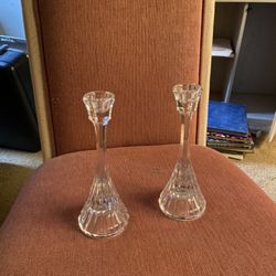 Crystal Candle Holders 