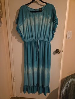 Teal Dress