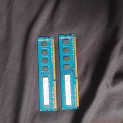 2x 4GB DDR3 Ram 