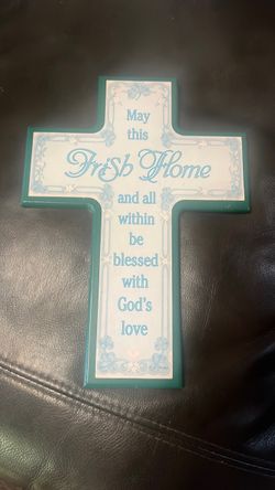 Irish Home blessing Cross.