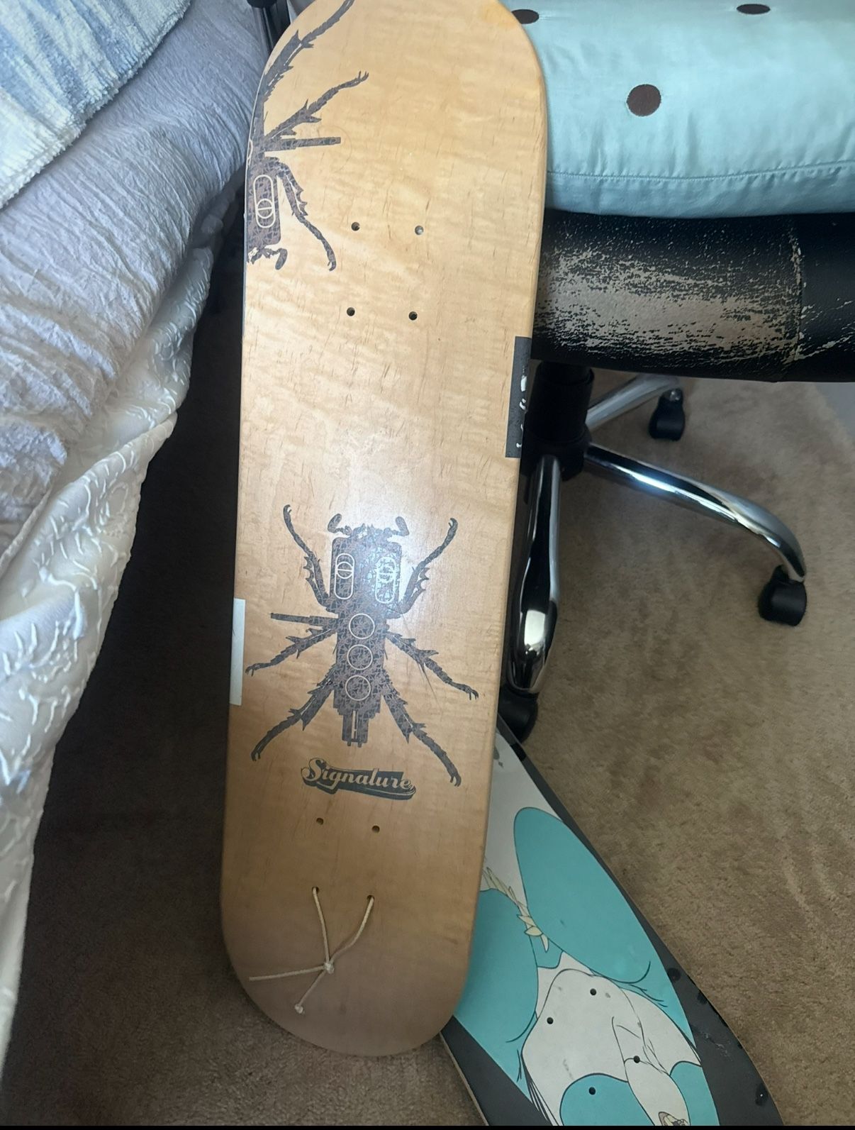 LIMITED ISP SKATE DECK : Dj Qbert & Yoga Frog