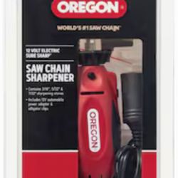 Chainsaw sharpener & 12V   Battery charger with Alligator Clamps