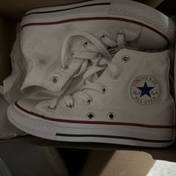 White Baby Converse 
