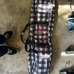 Snowboard & Bag