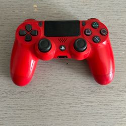 Red PS4 controller for sale 🔴