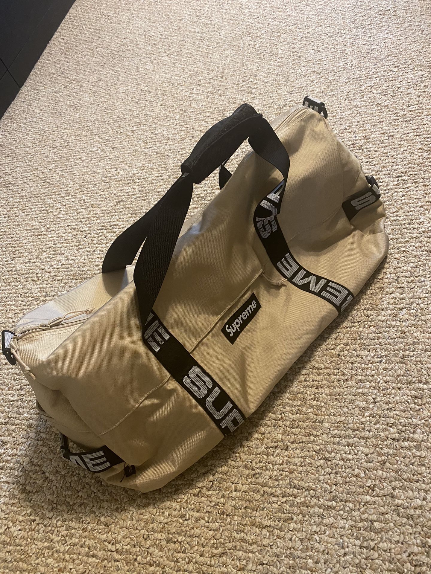 Supreme Duffle Bag (SS18) Tan