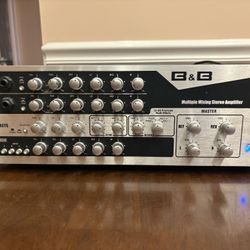 B & B DA-727B Digital Effects Stereo Power Amplifier