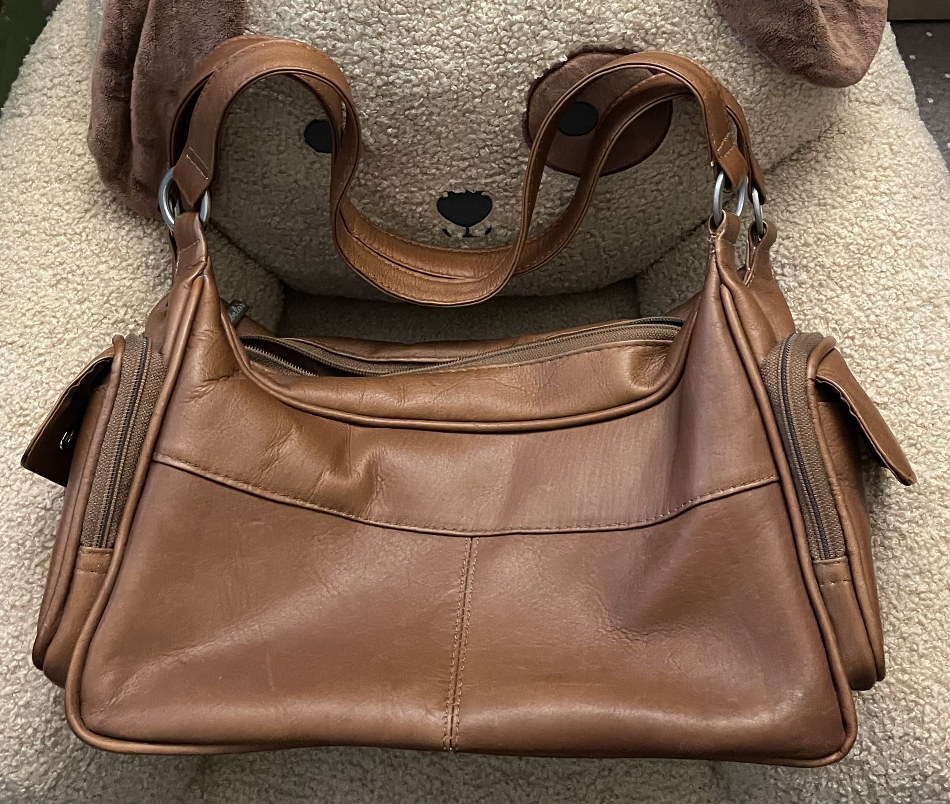 Cabela's leather bag