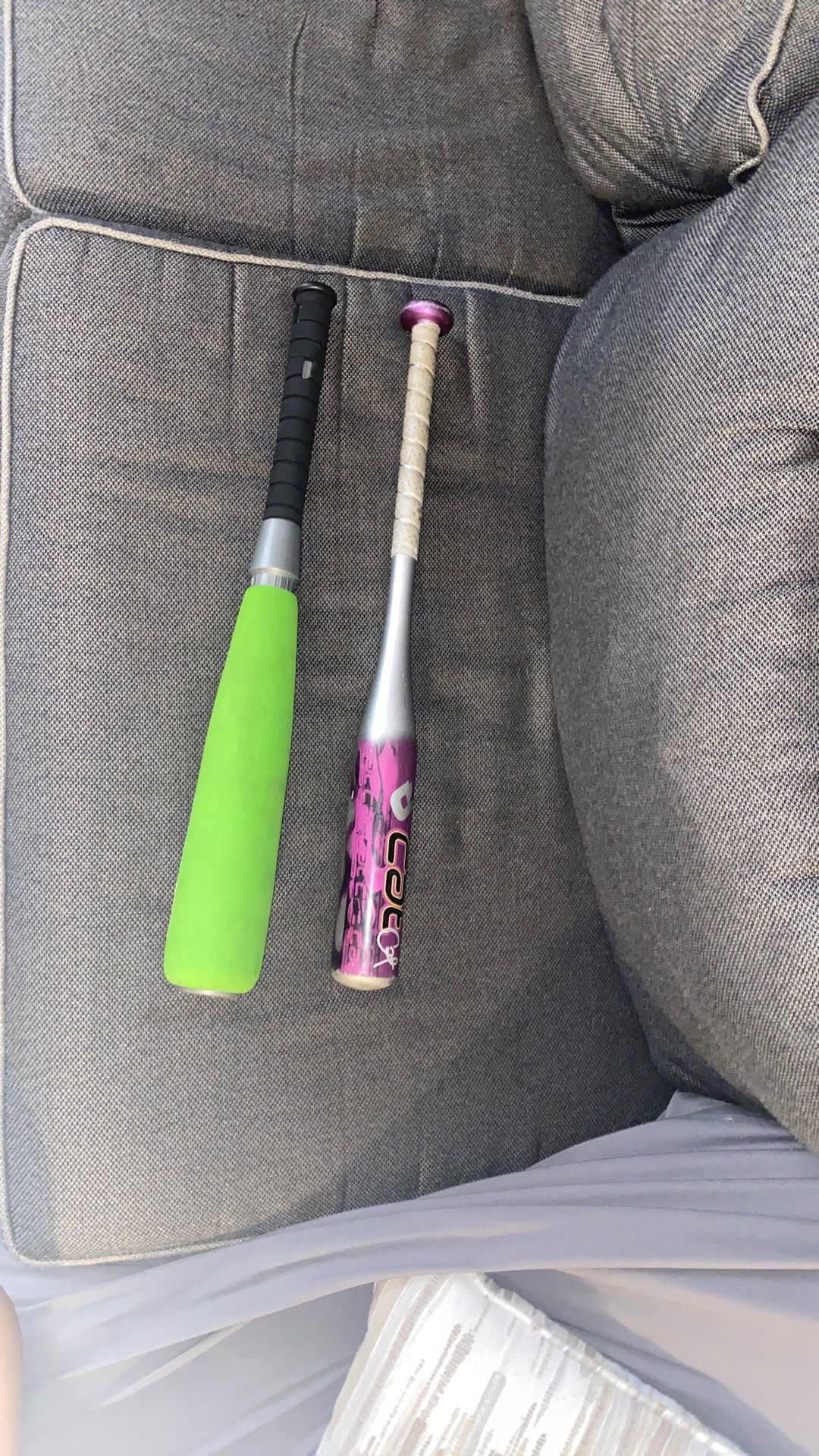2 Kids Size Bats 24 Inches