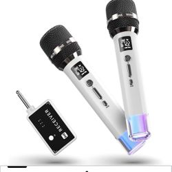 New Wireless Microphones. 200 Ft Range