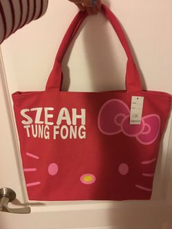 Hello kitty tote bag