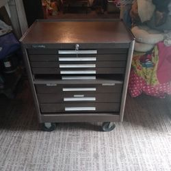 Kenndy 7 Dr Tool Box Doors That Close The Face And Lock Great Cond