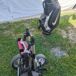 Golf Bag/ Golf Bag Caddy/Left-handed Driver