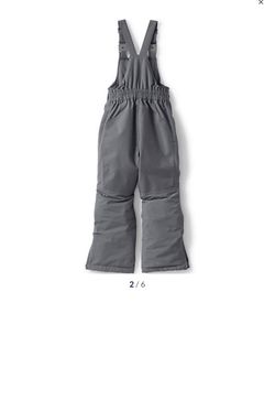 Lands End Snow Bibs Size 6