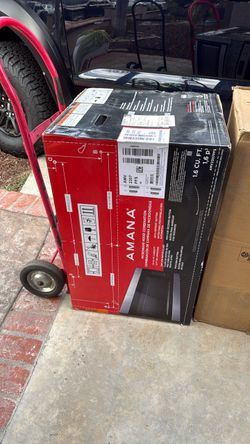 Microwave (2) 1 GE and 1 Amana stainless steel New Never opened $150 Each