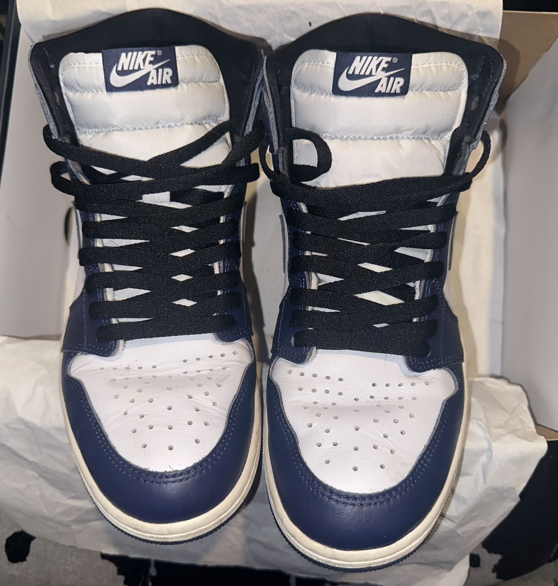Air Jordan 1 High OG Midnight Navy Read Description