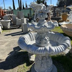 New Water Fountain Made Out Of Cement Perfect Gift 💝 