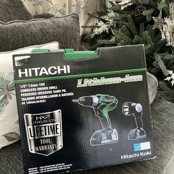 Hitachi Cordless Driver Drill