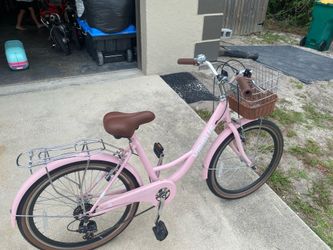 Pink  bicycle