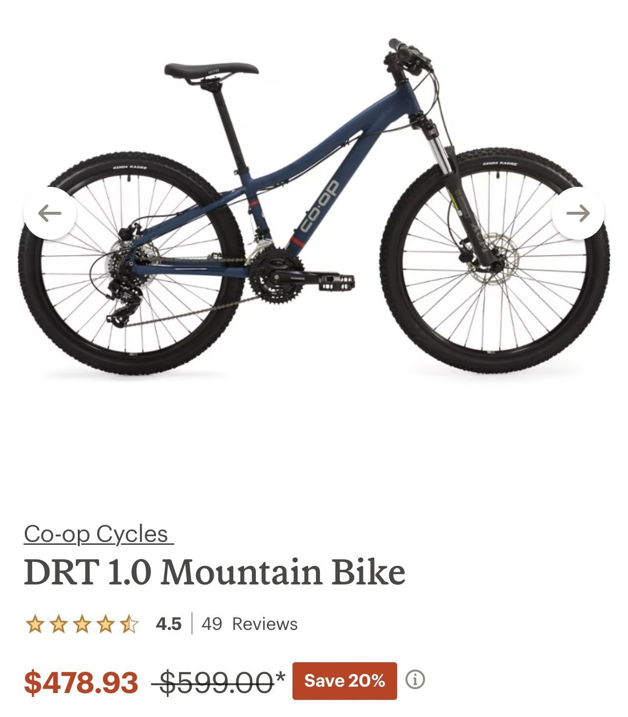 Mountain bike